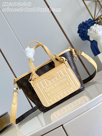 Louis Vuitton Neverfull Inside Out BB Banane 26.5x6.5x11cm