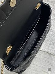 Dior My Tender Top Handle Mini Bag Black 21x11.5x7cm  - 5