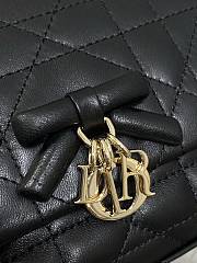 Dior My Tender Top Handle Mini Bag Black 21x11.5x7cm  - 4