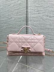 Dior My Tender Top Handle Mini Bag Pink 21x11.5x7cm - 1
