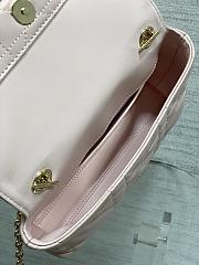 Dior My Tender Top Handle Mini Bag Pink 21x11.5x7cm - 5
