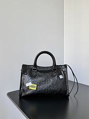 Balenciaga Le City Bag Small black Arena lambskin 30x19x9.6cm - 5