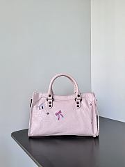Balenciaga Le City Bag Small pink Arena lambskin 30x19x9.6cm - 3