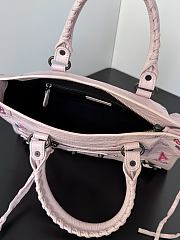 Balenciaga Le City Bag Small pink Arena lambskin 30x19x9.6cm - 4