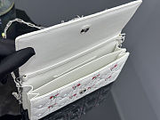 Dior Dioramour My Mini Bag White 21x11.5x4.5cm - 5