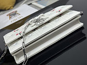 Dior Dioramour My Mini Bag White 21x11.5x4.5cm - 4