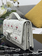 Dior Dioramour My Mini Bag White 21x11.5x4.5cm - 3