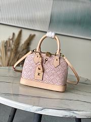 Louis Vuitton Alma Pink BB 23.5x17.5x11.5cm - 1