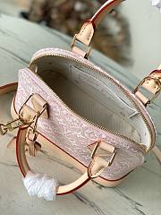 Louis Vuitton Alma Pink BB 23.5x17.5x11.5cm - 4