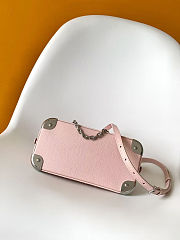 Louis Vuitton Alma Trunk BB Petal Pink 22x19x11cm - 4