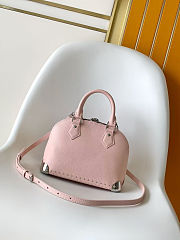 Louis Vuitton Alma Trunk BB Petal Pink 22x19x11cm - 3