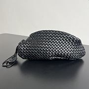 Bottega Veneta Small Onda Clutch Black 40x15x15cm - 1