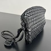 Bottega Veneta Small Onda Clutch Black 40x15x15cm - 3