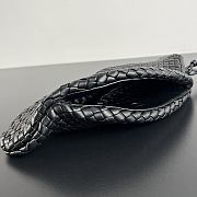 Bottega Veneta Small Onda Clutch Black 40x15x15cm - 2