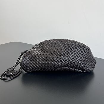 Bottega Veneta Small Onda Clutch Dark Brown 40x15x15cm