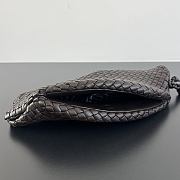 Bottega Veneta Small Onda Clutch Dark Brown 40x15x15cm - 5