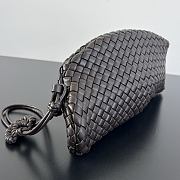 Bottega Veneta Small Onda Clutch Dark Brown 40x15x15cm - 3