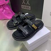 Dior Dioract Slide Black Lambskin - 4