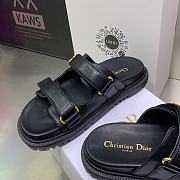 Dior Dioract Slide Black Lambskin - 2