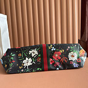 Gucci Giglio Flora large tote bag Black 60x47x16cm - 5