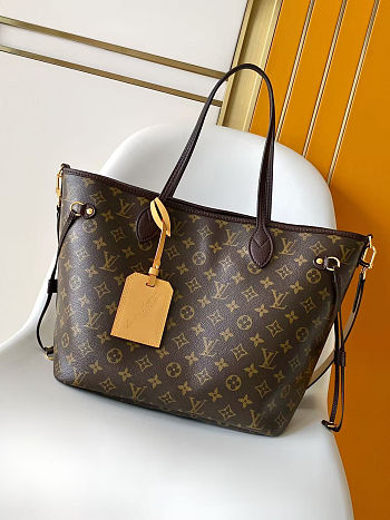 Louis Vuitton Neverfull Inside Out MM Monogram 47x28x14cm