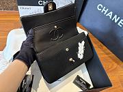 Chanel Flap bag black gold 25cm - 5