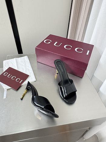 Gucci Castello slide black 7.5cm