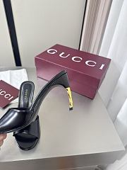 Gucci Castello slide black 7.5cm - 4
