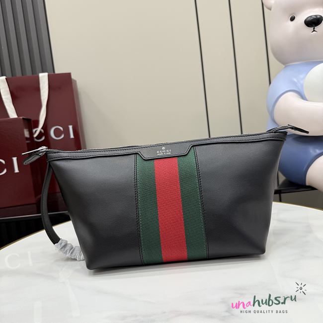 Gucci Mega Web Trademark small toiletry case 21.5x16x13.5cm - 1