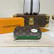 Louis Vuitton Monogram green Sunglasses Case  - 1