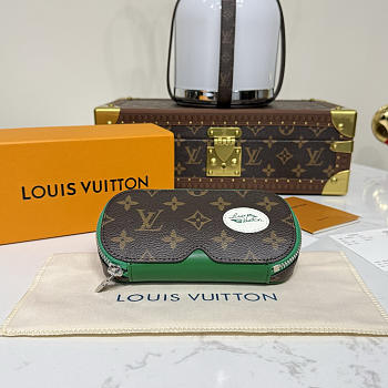 Louis Vuitton Monogram green Sunglasses Case 