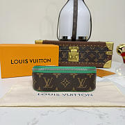 Louis Vuitton Monogram green Sunglasses Case  - 3