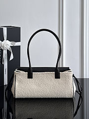 Chanel Small Shopping Bag Calfskin Black 30.5x15x11.5cm - 2