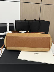 Chanel 26s Shopping bag Brown suede 30.5x15x11.5cm - 4