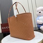 Gucci Tribeca large tote bag Dark beige 38x29.5x13cm - 5
