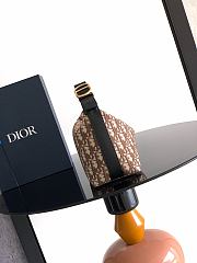 Dior Jett Pouch Brown Oblique Jacquard 23x13x11cm - 4