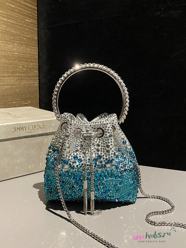 Jimmy Choo Bon Bon Small bucket bag 16x15x9.5cm - 1