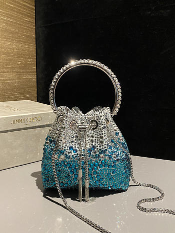 Jimmy Choo Bon Bon Small bucket bag 16x15x9.5cm