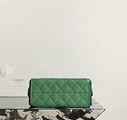 Chanel Mini 25 Handbag caviar green 22x20x12.5cm - 4