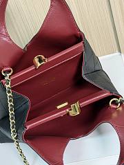 Chanel Small Shopping Bag Lambskin Gold Black 23x23x7cm - 3