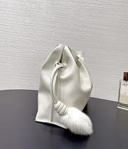 Loewe Medium Lion Intarsio Flamenco clutch 30x24.5x10cm - 4