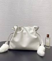 Loewe Medium Lion Intarsio Flamenco clutch 30x24.5x10cm - 3