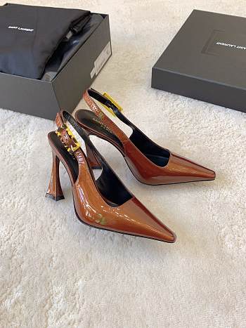 YSL Dune slingback pumps
