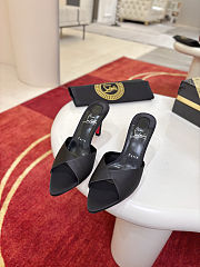 Christian Louboutin Fanny Slide 85mm black Mules - 4