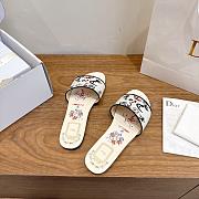 Dior Dioriviera Dway Slide White  - 4