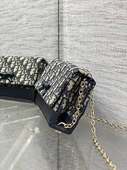 Dior Oblique Bow Pouch bag 21x11.5x7cm - 4
