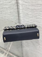 Dior Oblique Bow Pouch bag 21x11.5x7cm - 3
