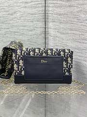 Dior Oblique Bow Pouch bag 21x11.5x7cm - 2