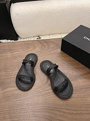 Chanel Mules Calfskin Black - 1