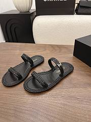 Chanel Mules Calfskin Black - 3